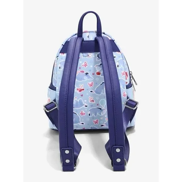 Loungefly Disney Winnie the Pooh Eeyore and Piglet Butterfly Mini Backpack